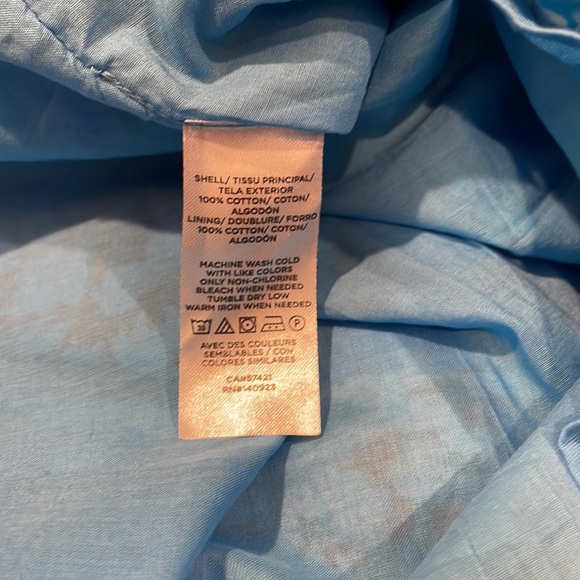 Loft Petite M flower blouse - Picture 6 of 6